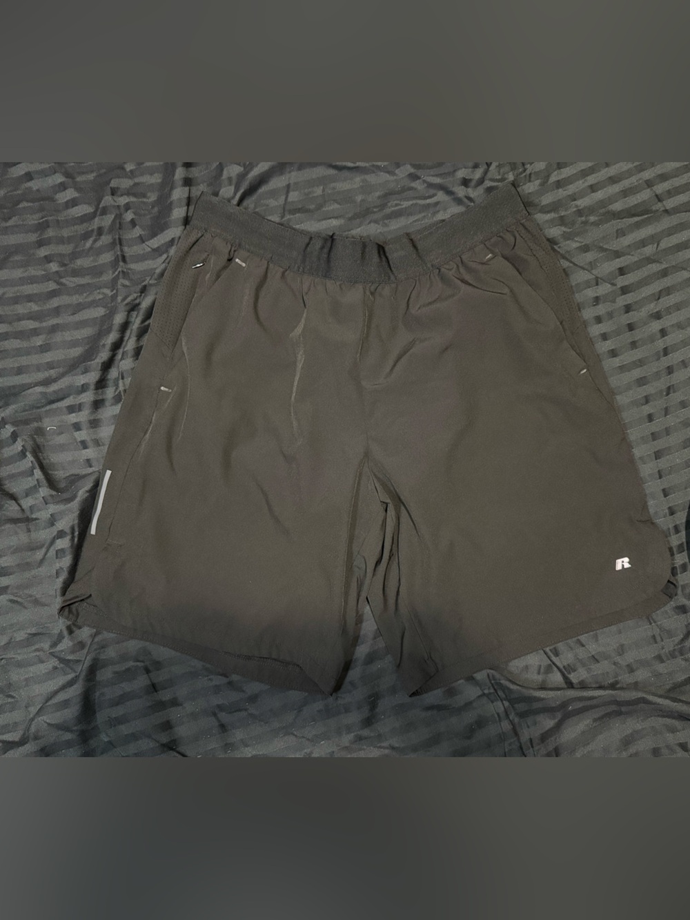 Russell Athletic Black Men's Performance Training Shorts